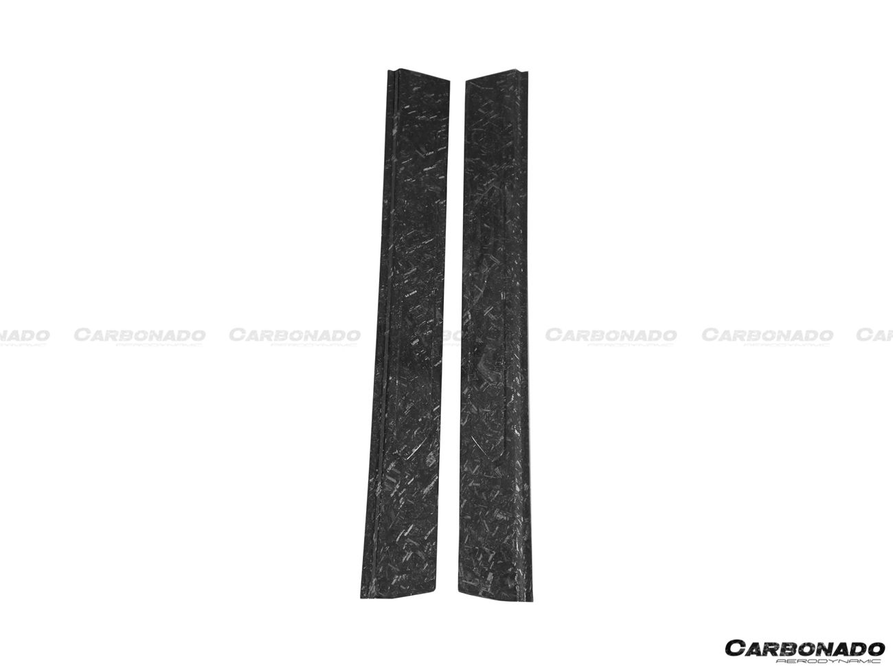 2011-2016 Lamborghini Aventador LP700 Coupe/Roadster OEM Style Carbon Fiber Door Still Plate Caps - Carbonado Aero