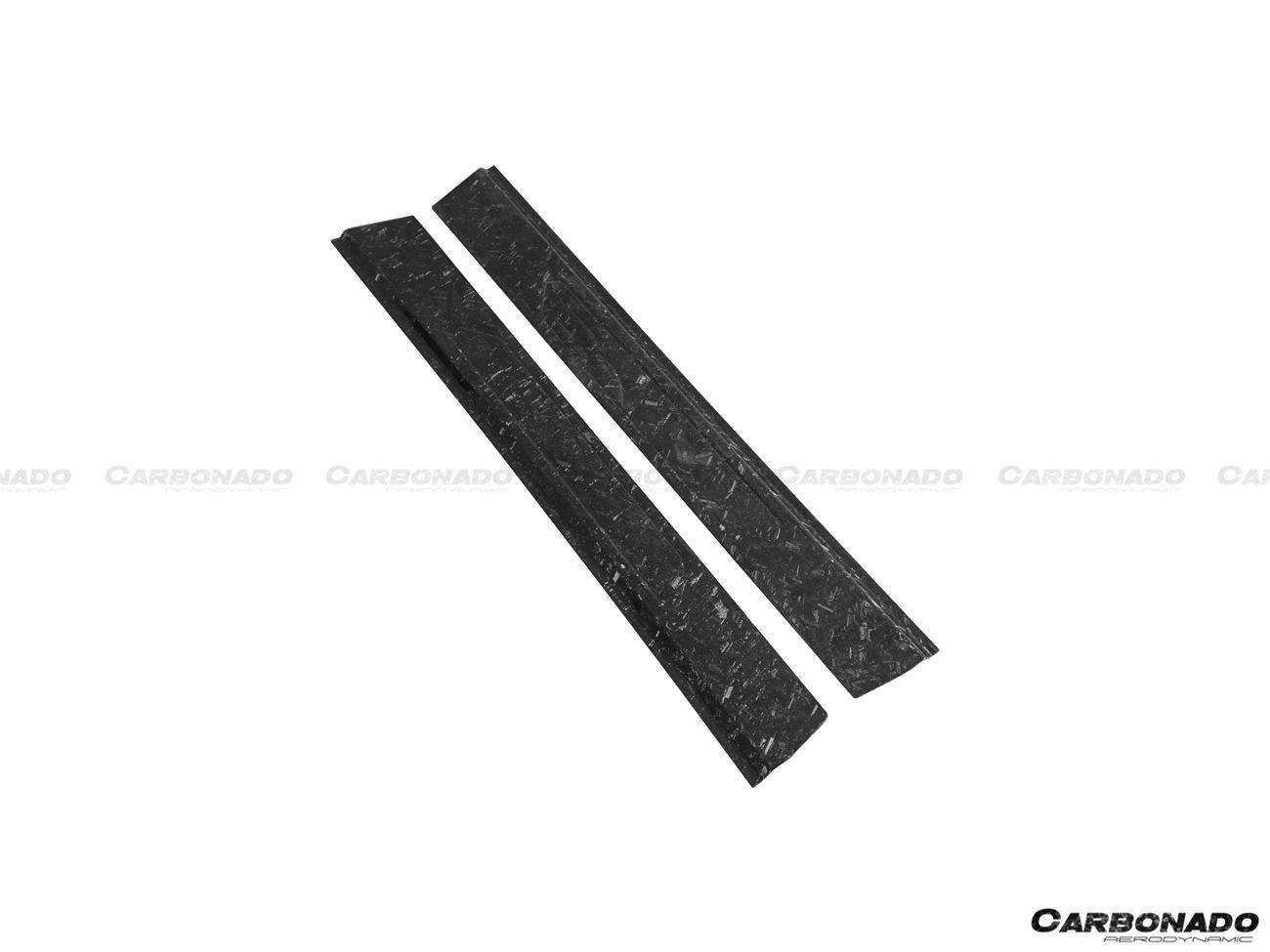 2011-2016 Lamborghini Aventador LP700 Coupe/Roadster OEM Style Carbon Fiber Door Still Plate Caps - Carbonado Aero