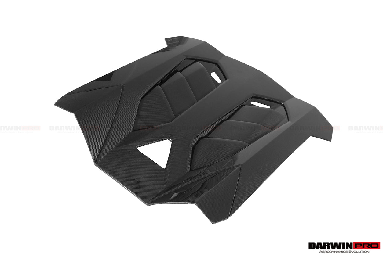 2013-2016 Lamborghini Aventador LP700 Roadster Carbon Fiber Engine Hood - DarwinPRO Aerodynamics