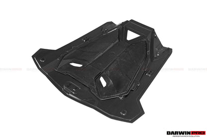 2013-2016 Lamborghini Aventador LP700 Roadster Carbon Fiber Engine Hood - DarwinPRO Aerodynamics
