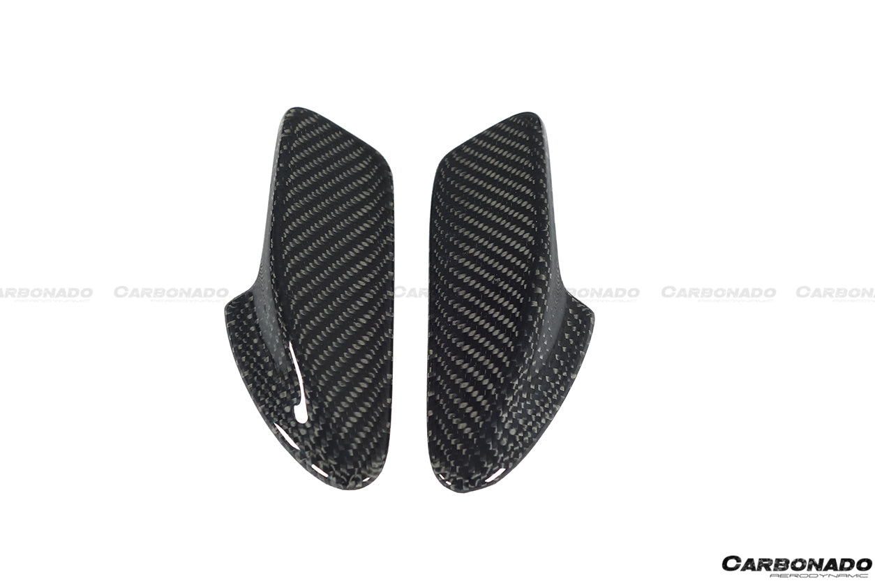2015-2020 Ferrari 488 GTB/Spyder/F8 MSY Style Carbon Fiber Door Handle - Carbonado