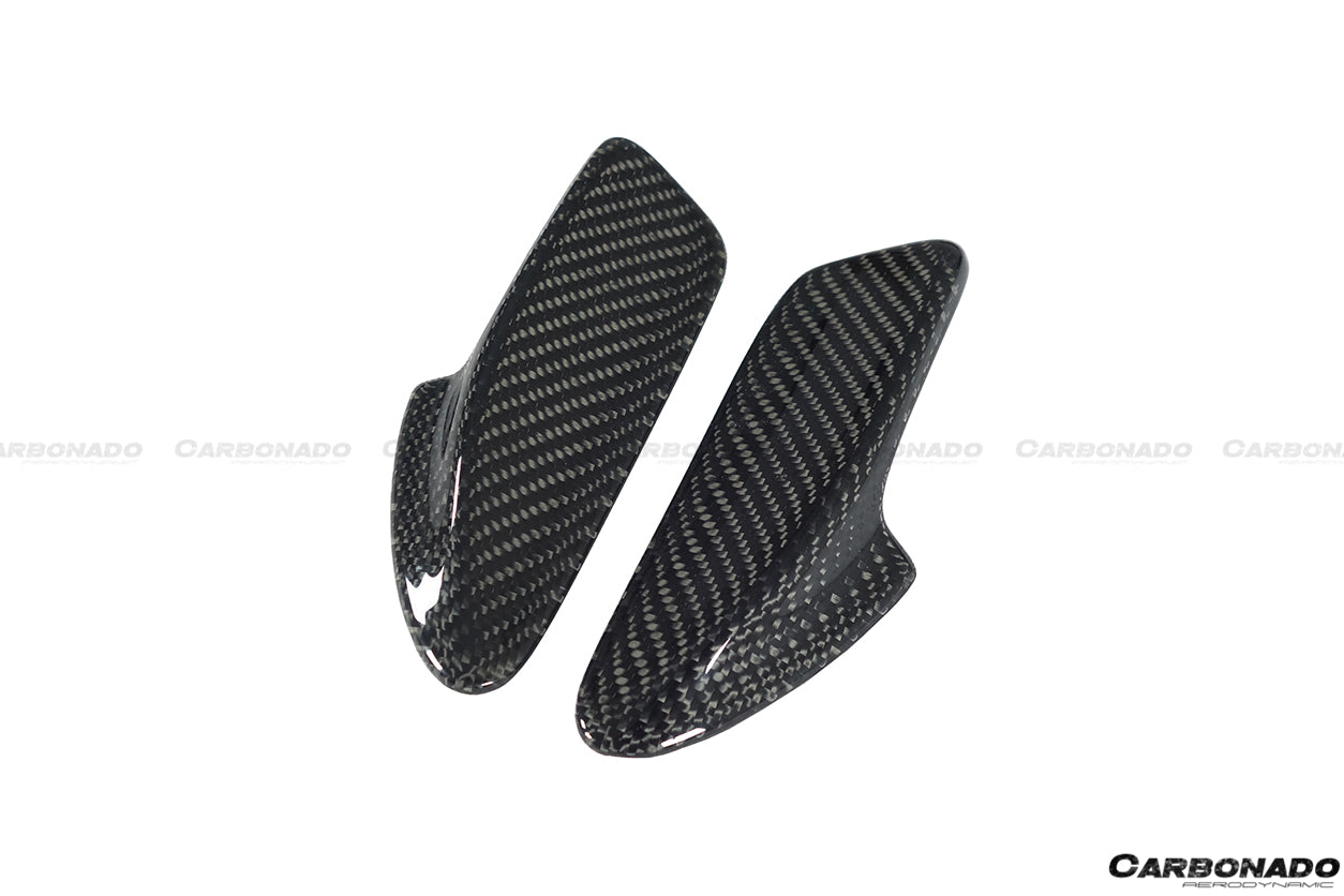 2015-2020 Ferrari 488 GTB/Spyder/F8 MSY Style Carbon Fiber Door Handle - Carbonado