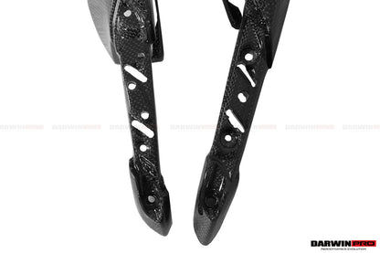 2015-2020 Ferrari 488 GTB/Spyder Carbon Fiber Door Handle Interior - DarwinPRO Aerodynamics