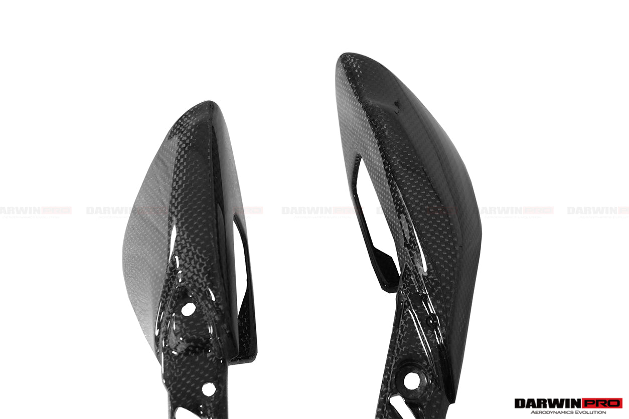 2015-2020 Ferrari 488 GTB/Spyder Carbon Fiber Door Handle Interior - DarwinPRO Aerodynamics