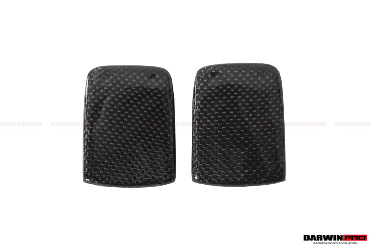 2015-2020 Ferrari 488 GTB/Spyder Carbon Fiber Door Handle Interior - DarwinPRO Aerodynamics