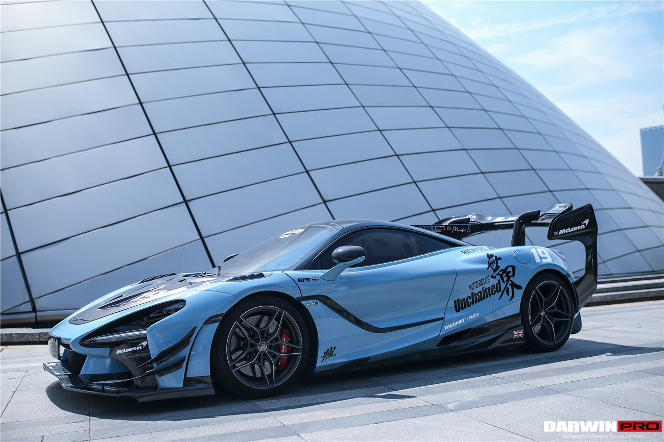 2017-2021 McLaren 720s Se²NWB Style Carbon Fiber Side Door Trims - DarwinPRO Aerodynamics