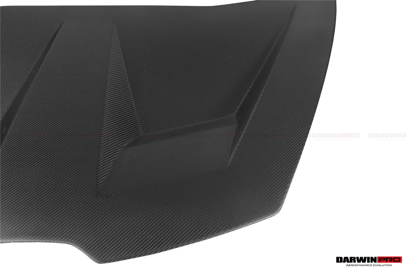 2015-2021 Lamborghini Huracan LP610/LP580/EVO BKSS Style Carbon Fiber Hood - DarwinPRO Aerodynamics