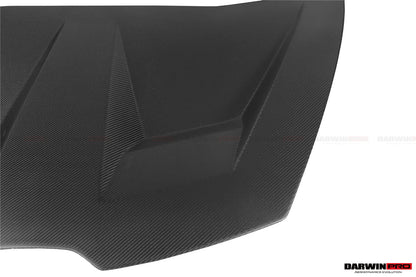 2015-2021 Lamborghini Huracan LP610/LP580/EVO BKSS Style Carbon Fiber Hood - DarwinPRO Aerodynamics