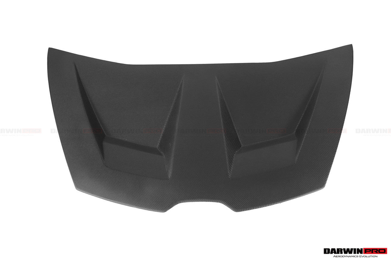 2015-2021 Lamborghini Huracan LP610/LP580/EVO BKSS Style Carbon Fiber Hood - DarwinPRO Aerodynamics