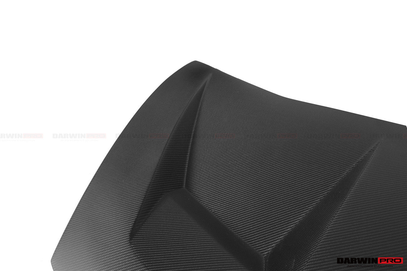 2015-2021 Lamborghini Huracan LP610/LP580/EVO BKSS Style Carbon Fiber Hood - DarwinPRO Aerodynamics