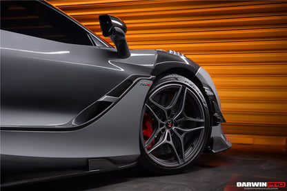 2017-2021 McLaren 720s Se²NWB Style Carbon Fiber Side Skirts - DarwinPRO Aerodynamics