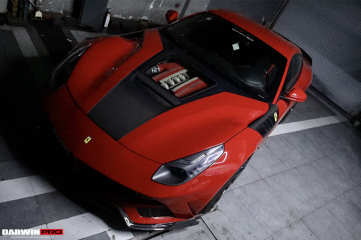 2012-2017 Ferrari F12 Berlinetta IMP Performance Carbon Fiber Hood - DarwinPRO Aerodynamics
