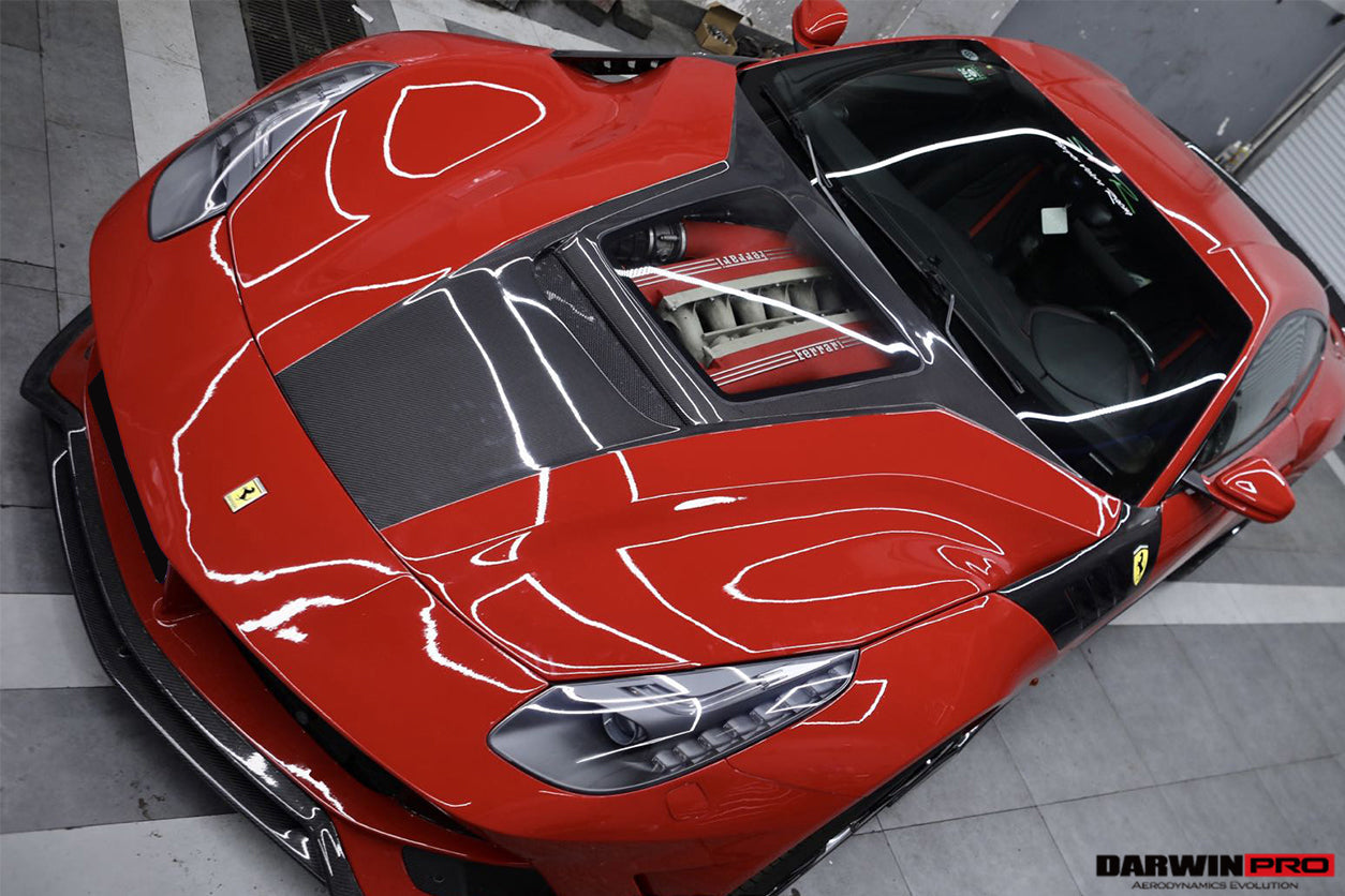 2012-2017 Ferrari F12 Berlinetta IMP Performance Carbon Fiber Hood - DarwinPRO Aerodynamics