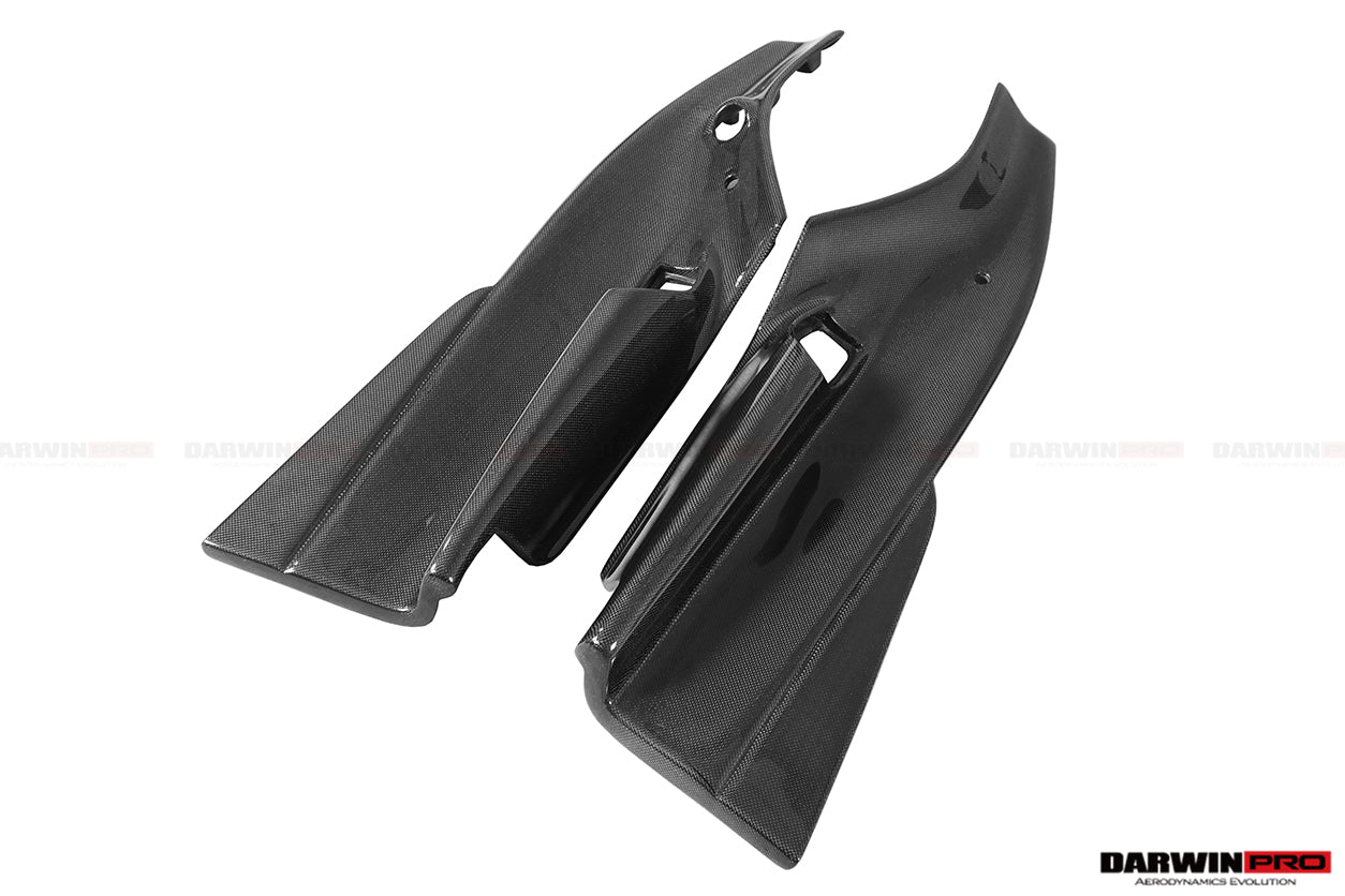 2015-2020 Ferrari 488 GTB/Spyder Carbon Fiber Door Panel Interior - DarwinPRO Aerodynamics