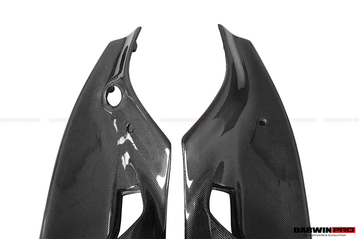 2015-2020 Ferrari 488 GTB/Spyder Carbon Fiber Door Panel Interior - DarwinPRO Aerodynamics