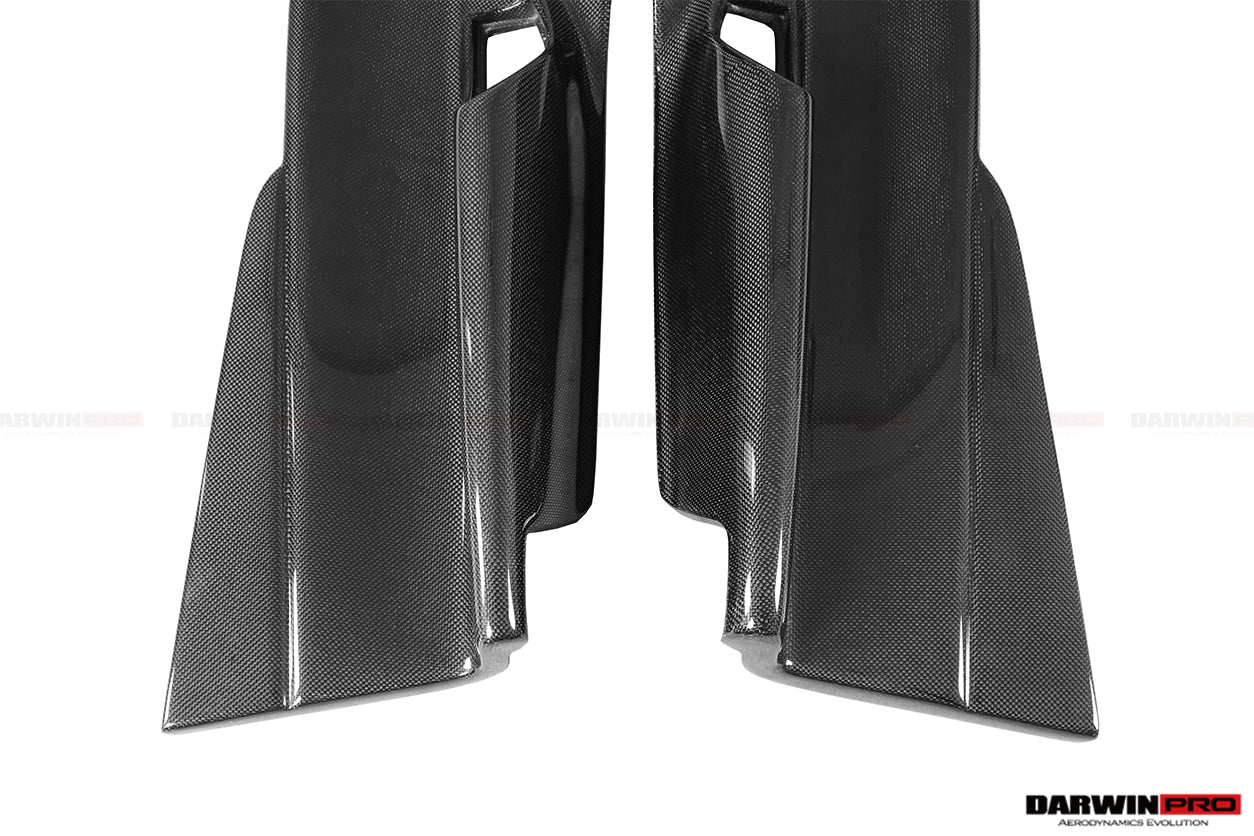 2015-2020 Ferrari 488 GTB/Spyder Carbon Fiber Door Panel Interior - DarwinPRO Aerodynamics