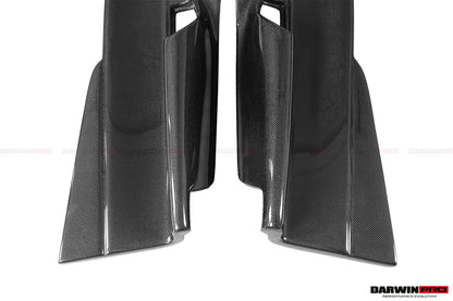 2015-2020 Ferrari 488 GTB/Spyder Carbon Fiber Door Panel Interior - DarwinPRO Aerodynamics