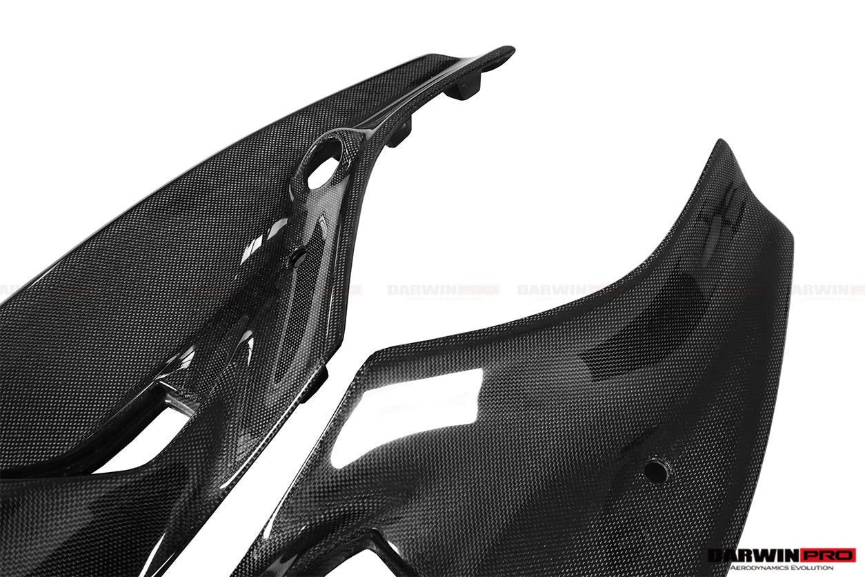 2015-2020 Ferrari 488 GTB/Spyder Carbon Fiber Door Panel Interior - DarwinPRO Aerodynamics