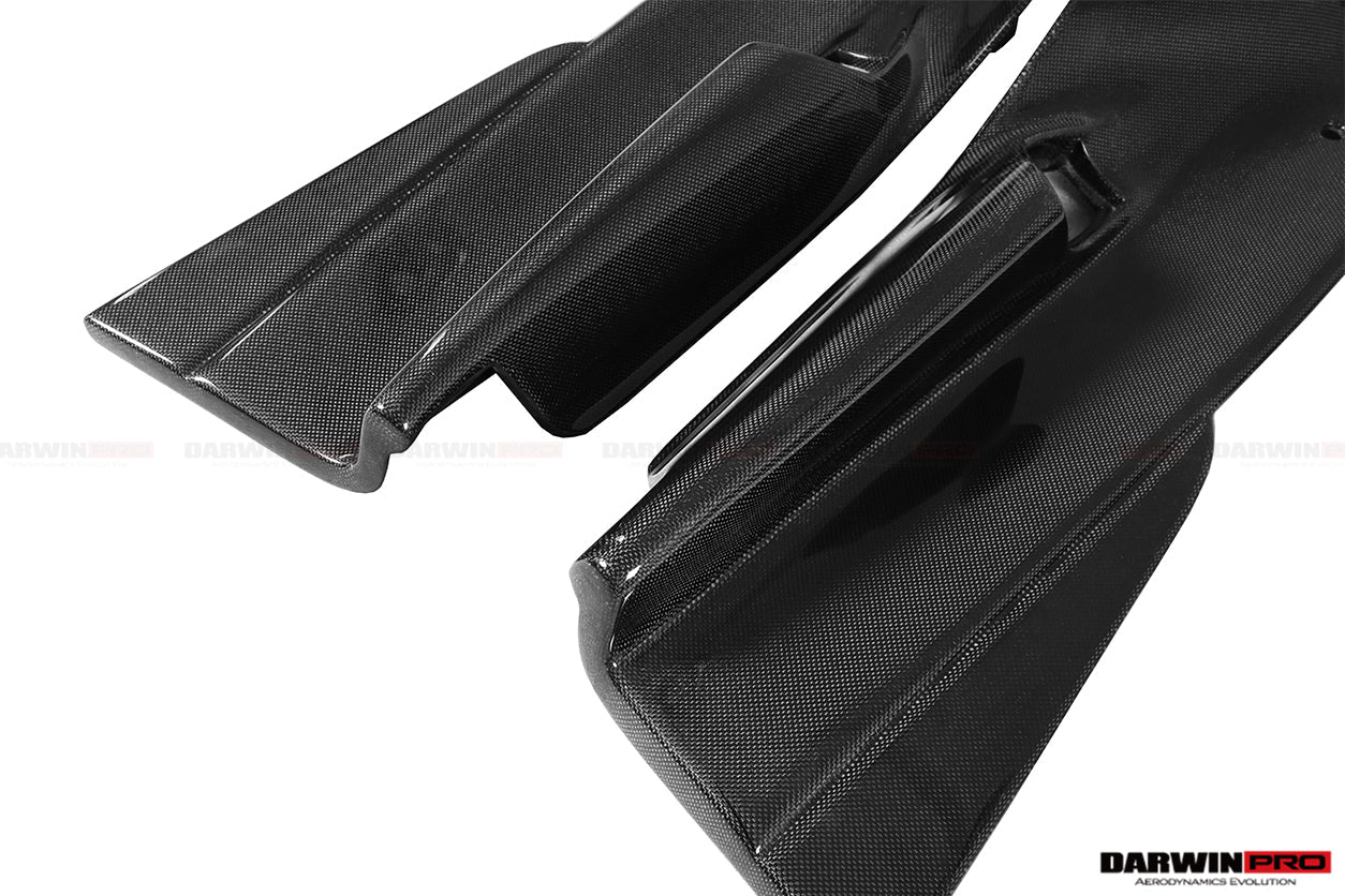 2015-2020 Ferrari 488 GTB/Spyder Carbon Fiber Door Panel Interior - DarwinPRO Aerodynamics
