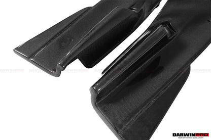 2015-2020 Ferrari 488 GTB/Spyder Carbon Fiber Door Panel Interior - DarwinPRO Aerodynamics