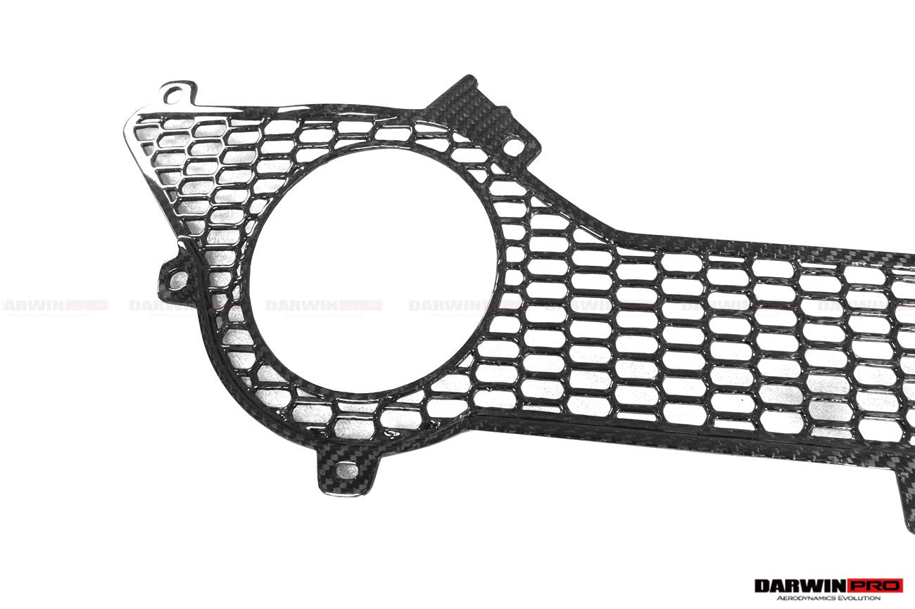 2017-2020 Lamborghini Huracan Performante Dry Carbon Rear Bumper Exhaust Grill - DarwinPRO Aerodynamics