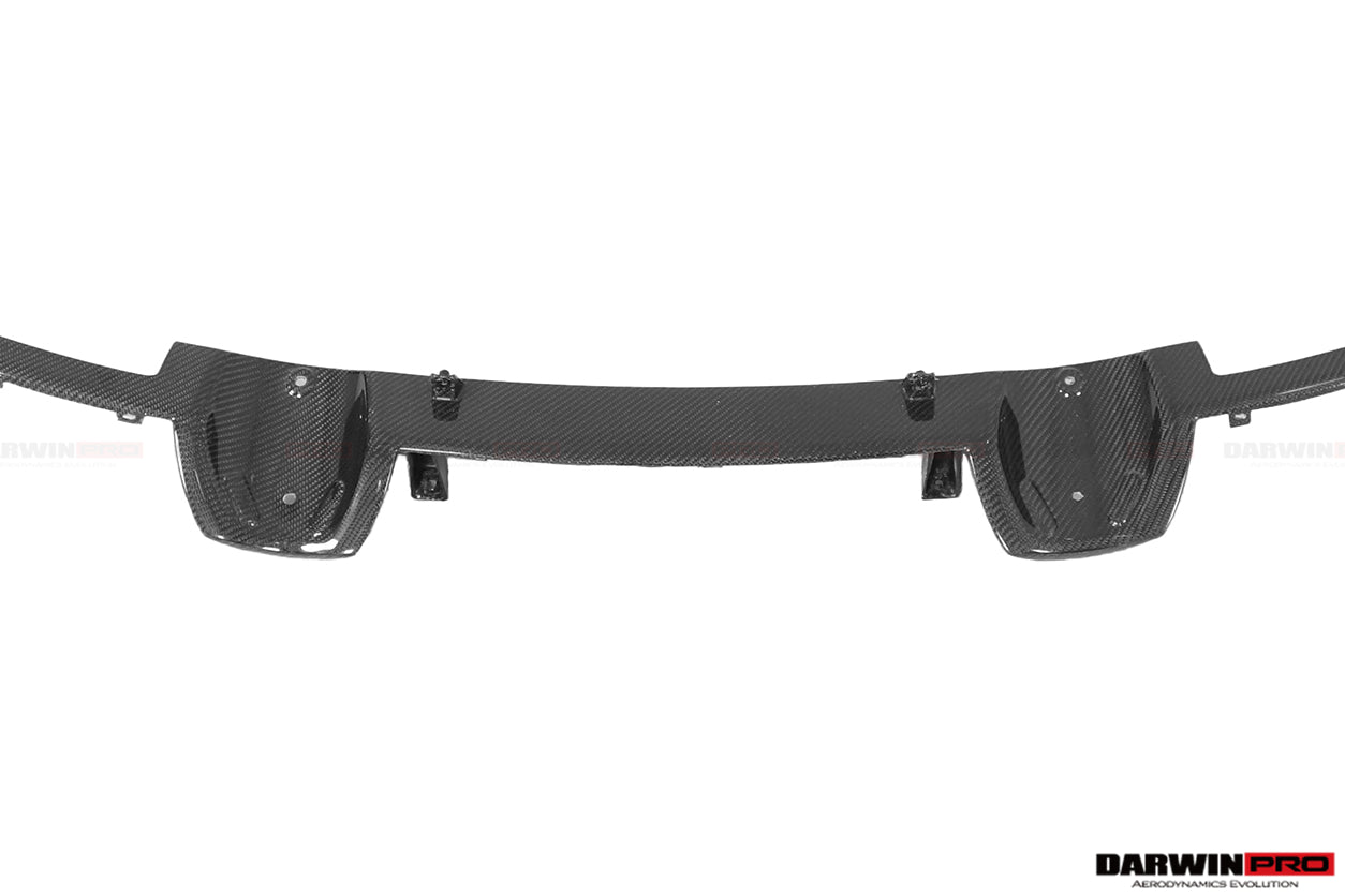 2017-2021 McLaren 720s Dry Carbon Fiber Rear Bumper Upper Exhaust Valance Panel - DarwinPRO Aerodynamics