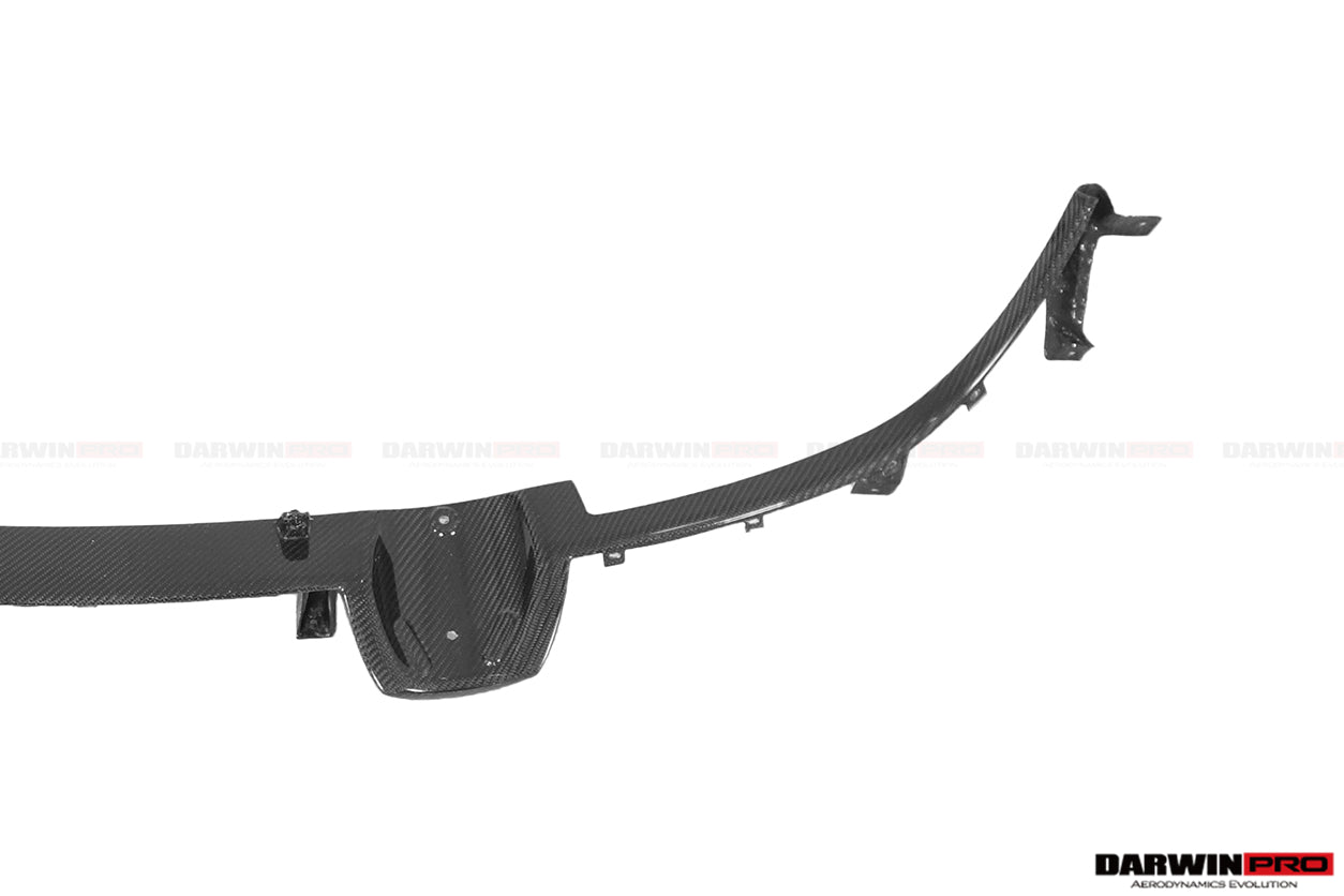 2017-2021 McLaren 720s Dry Carbon Fiber Rear Bumper Upper Exhaust Valance Panel - DarwinPRO Aerodynamics