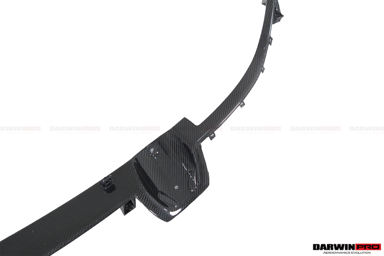 2017-2021 McLaren 720s Dry Carbon Fiber Rear Bumper Upper Exhaust Valance Panel - DarwinPRO Aerodynamics