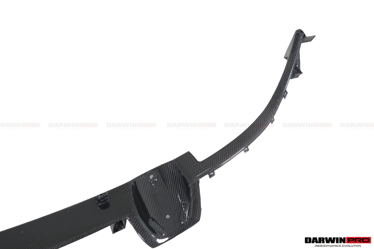 2017-2021 McLaren 720s Dry Carbon Fiber Rear Bumper Upper Exhaust Valance Panel - DarwinPRO Aerodynamics