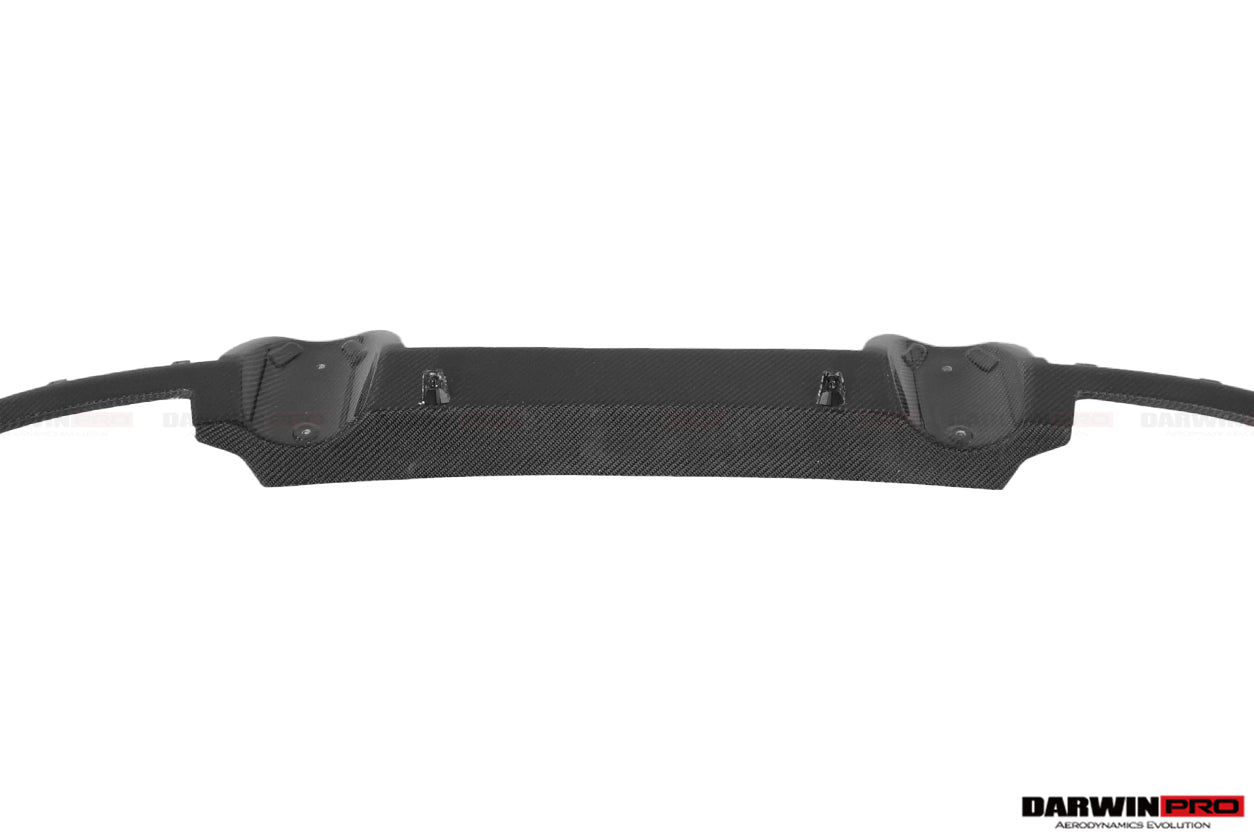 2017-2021 McLaren 720s Dry Carbon Fiber Rear Bumper Upper Exhaust Valance Panel - DarwinPRO Aerodynamics