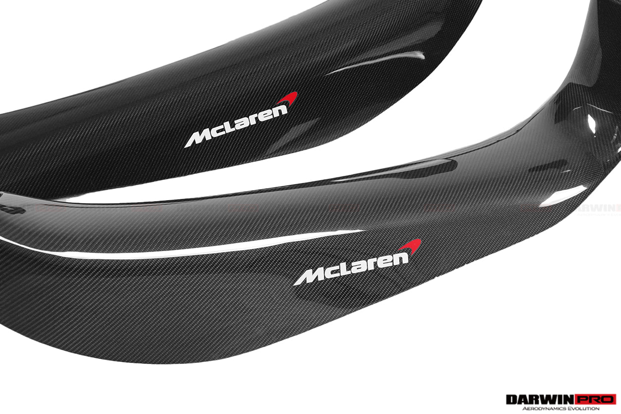 2017-2020 McLaren 720s Dry Carbon Fiber Door Sills - DarwinPRO Aerodynamics