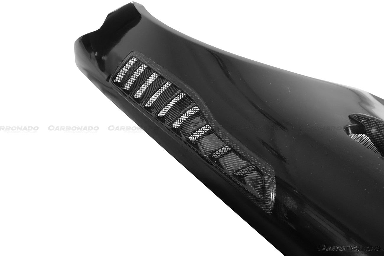 2015-2021 Mercedes Benz AMG GT/GTS/GTC/GTR BK Style Partial Carbon Fiber Front Fender - Carbonado Aero
