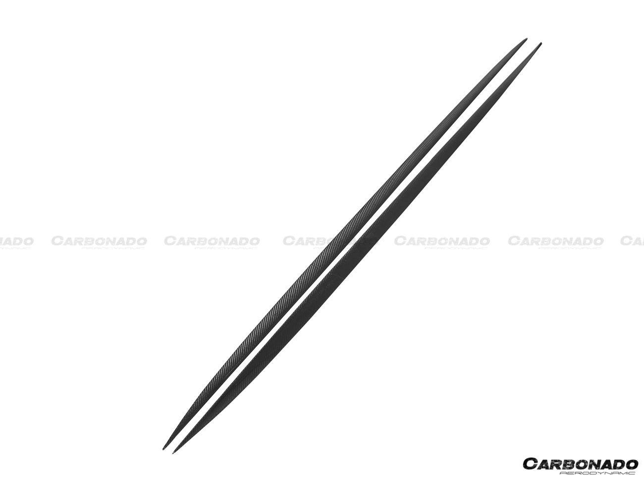 2019-2023 Mercedes Benz AMG GT63/S 4Door Coupe X290 OEM Style Carbon Fiber Side Skirts - Carbonado Aero
