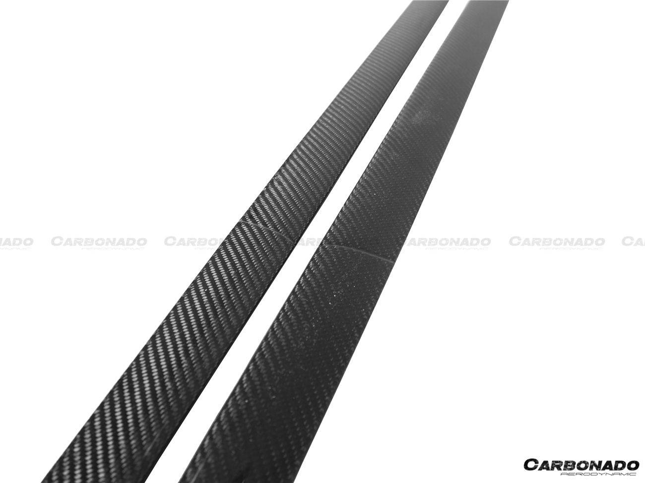 2019-2023 Mercedes Benz AMG GT63/S 4Door Coupe X290 OEM Style Carbon Fiber Side Skirts - Carbonado Aero