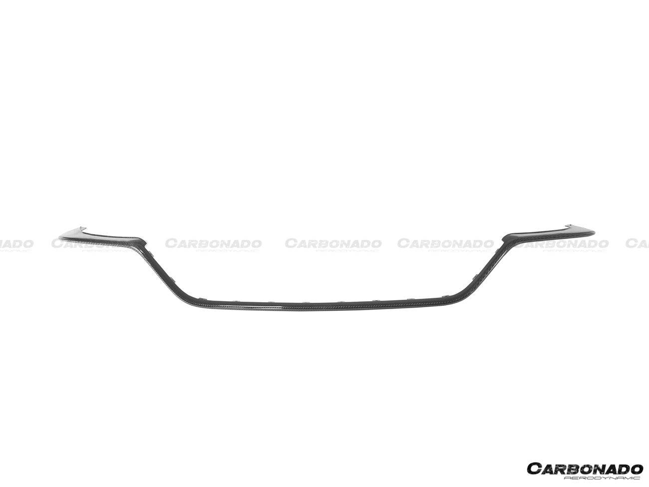 2019-2023 Mercedes Benz AMG GT63/S 4Door Coupe X290 OEM Style Carbon Fiber Middle Front Lip - Carbonado Aero