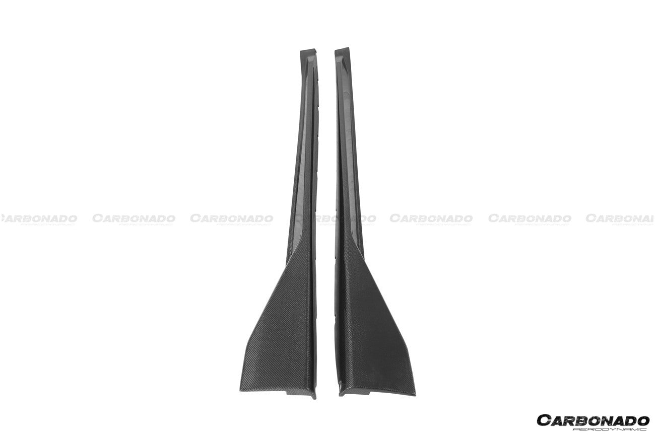 2021-UP BMW M4 G82/G83 MP Style Carbon Fiber Side Skirts - Carbonado Aero