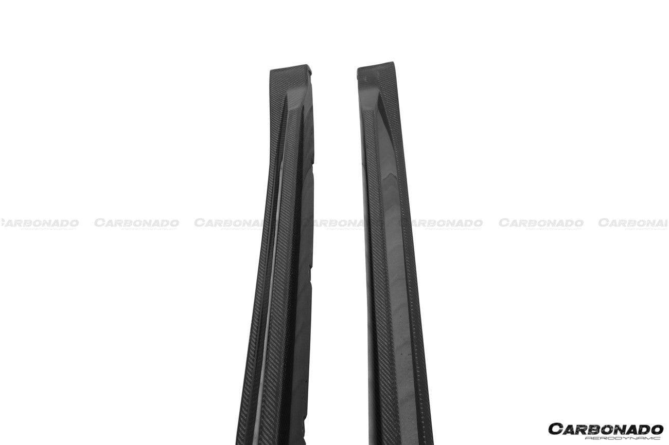 2021-UP BMW M3 G80 MP Style Carbon Fiber Side Skirts - DarwinPRO Aerodynamics