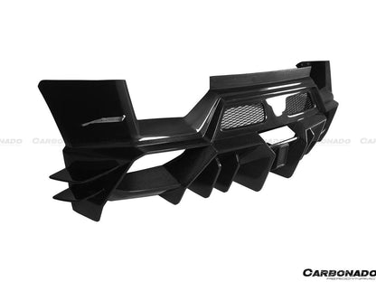 2004-2008 Lamborghini Gallardo IRON Style Rear Bumper - Carbonado Aero