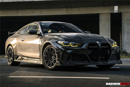 2021-UP BMW M4 G82/G83 BKSSII Style Front Bumper and Front Fender and Side Skirts - DarwinPRO Aerodynamics