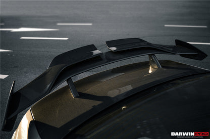 2021-UP BMW M4 G82 4 Series G22 BKSSII Style Carbon Fiber Trunk Spoiler - DarwinPRO Aerodynamics