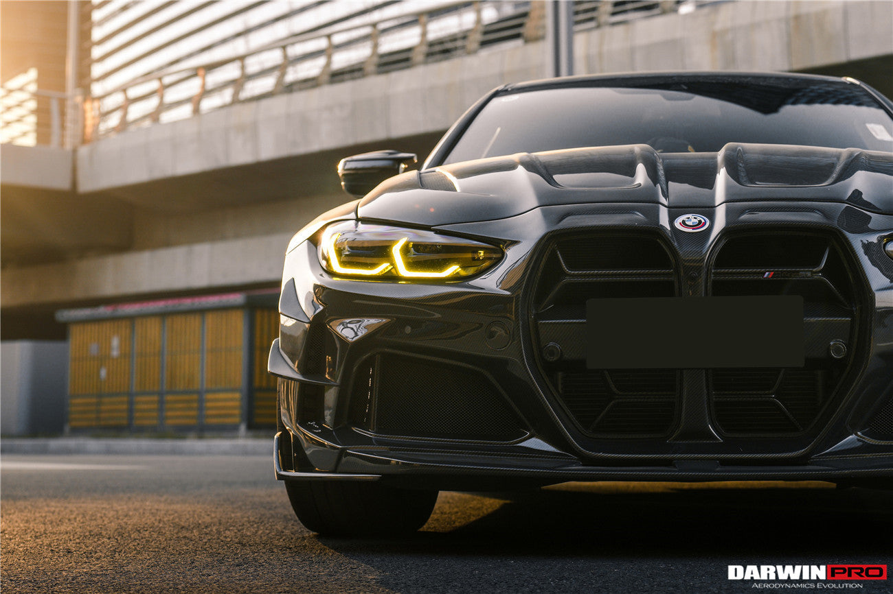 2021-UP BMW M4 G82/G83 BKSSII Style Front Bumper and Front Fender and Side Skirts - DarwinPRO Aerodynamics