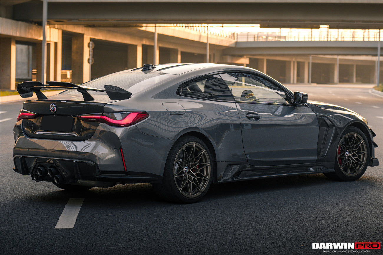 2021-UP BMW M4 G82/4 Series G22 BKSSII Style Carbon Fiber Trunk Spoiler - DarwinPRO Aerodynamics
