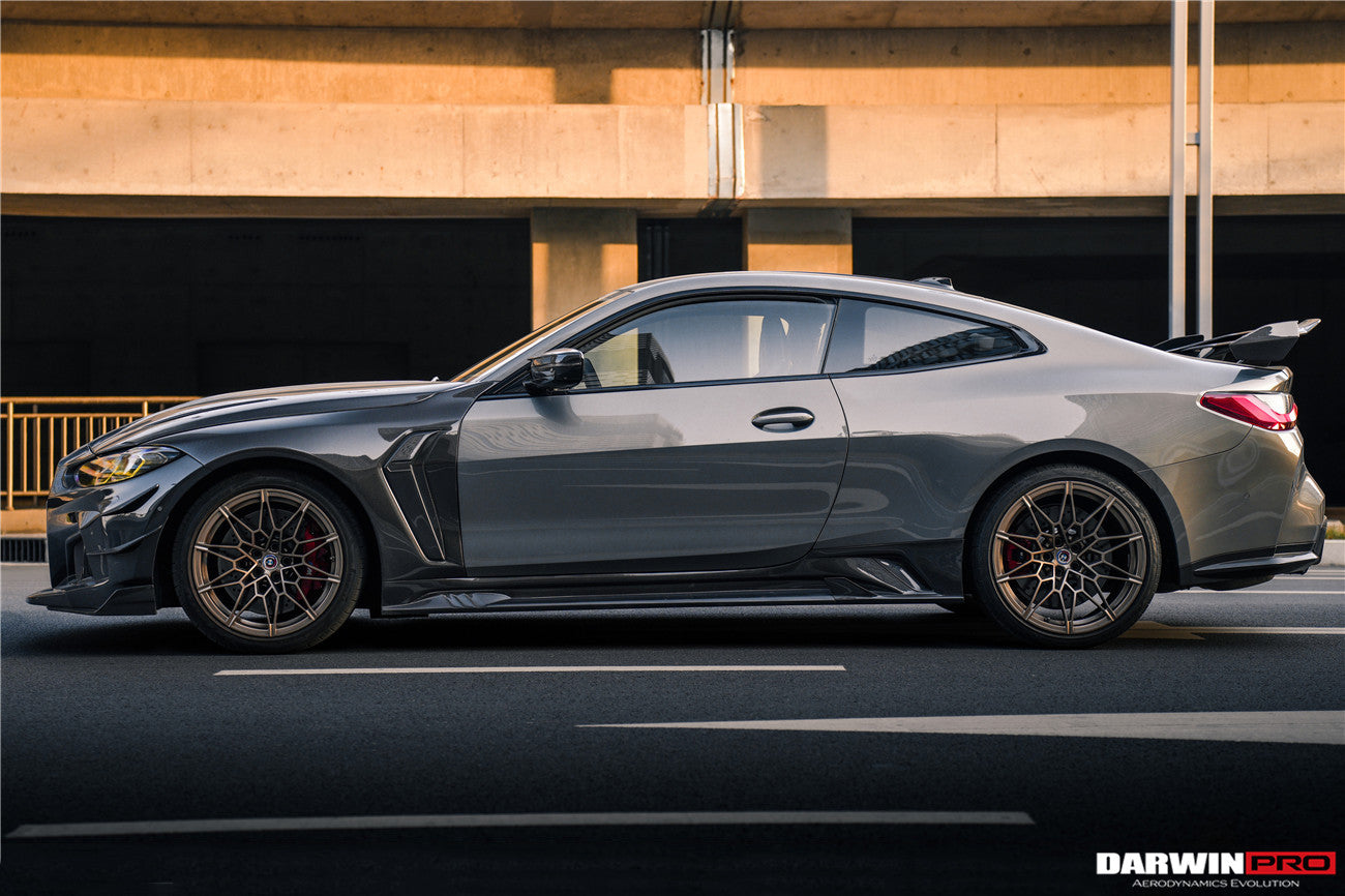 2021-UP BMW M4 G82/G83 BKSSII Style Front Bumper and Front Fender and Side Skirts - DarwinPRO Aerodynamics