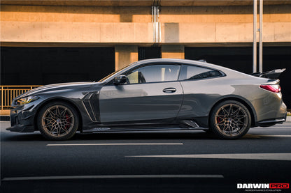 2021-UP BMW M4 G82/G83 BKSSII Style Front Bumper and Front Fender and Side Skirts - DarwinPRO Aerodynamics
