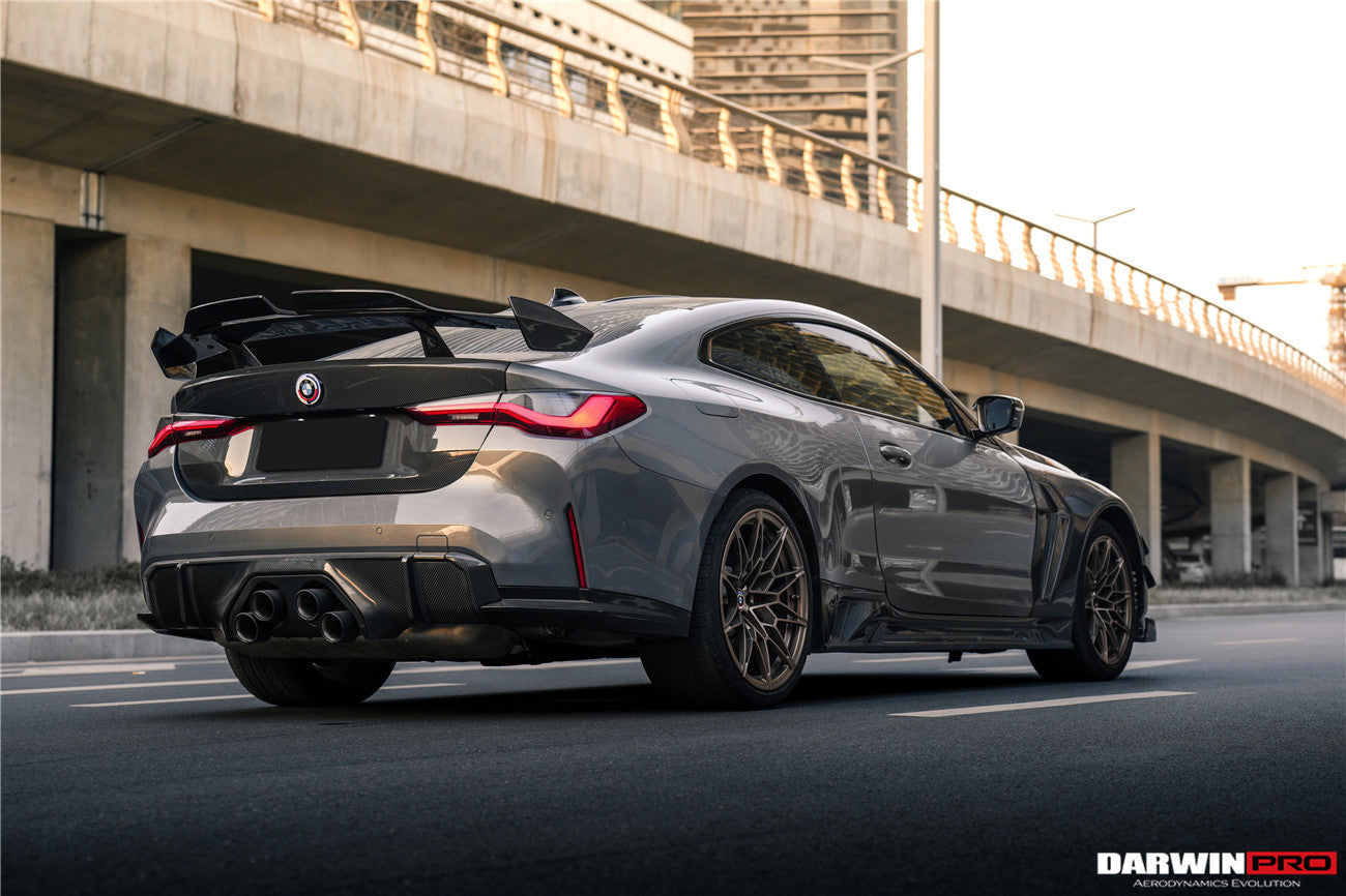 2021-UP BMW M4 G82/4 Series G22 OE Style Carbon Fiber Trunk - DarwinPRO Aerodynamics
