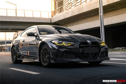 2021-UP BMW M4 G82/G83 BKSSII Style Front Bumper and Front Fender and Side Skirts - DarwinPRO Aerodynamics