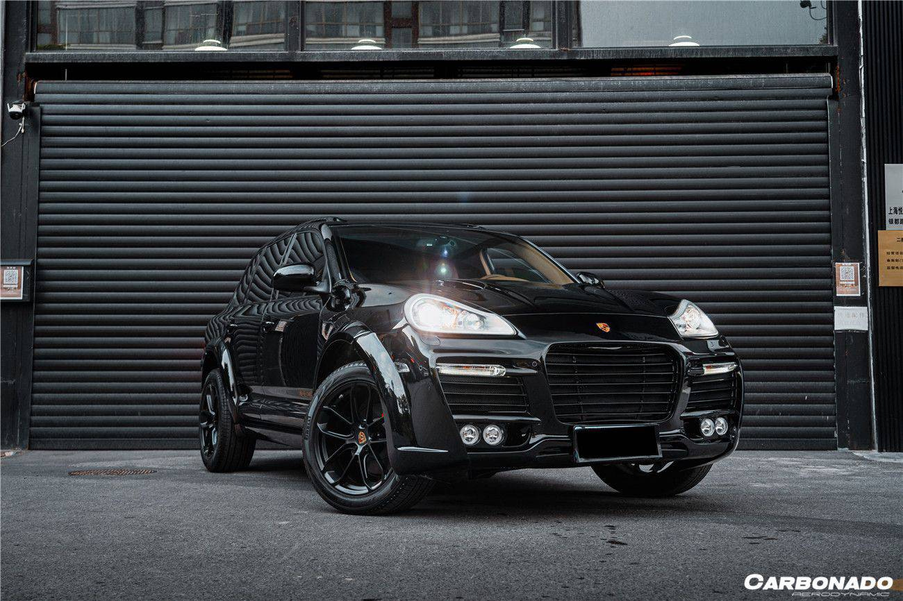 2008-2010 Porsche Cayenne 957 TA Style Auto Full Wide Body Kit - Carbonado Aero