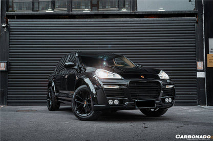 2008-2010 Porsche Cayenne 957 TA Style Auto Full Wide Body Kit - Carbonado Aero