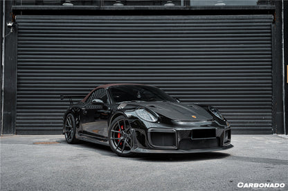 2012-2015 Porsche 911 991.1 Carrera S 2C Convert 991.2 GT2RS Style Part Carbon Fiber Full Body Kit