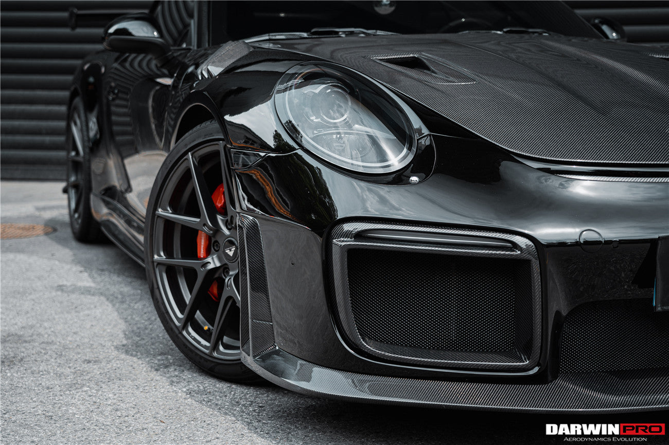 2012-2015 Porsche 911 991.1 Carrera/S Targa 4/4S GT2RS Style Front Bumper - DarwinPRO Aerodynamics